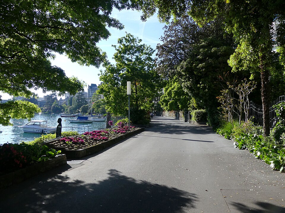 Le quai des Fleurs, Montreux